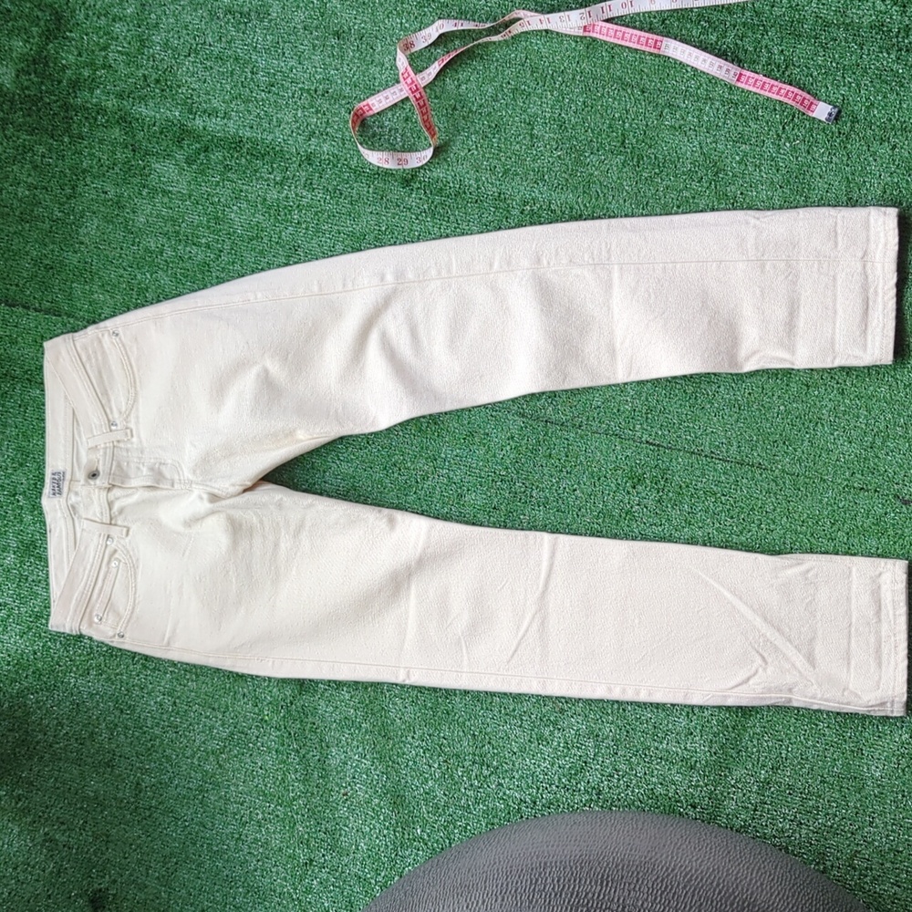 Naked & Famous Denim Off-White Slim Men's Jeans